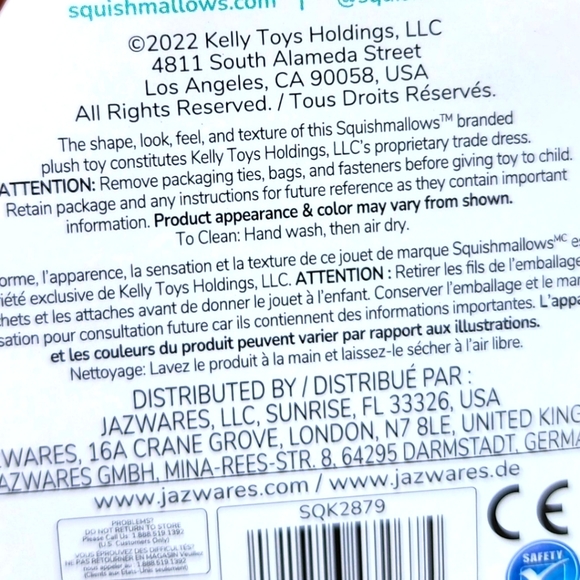 🎃 ZELIC 🦇 Twizzlers Monster Bat Hershey's X Squishmallows Halloween Candy NWT - Picture 7 of 9